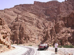 Amsad gorges, Gheris river