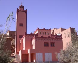 Moschee von Ihartane im Ksar Tinerhir, Marokko.
