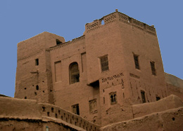 Haus im Ksar Tinghir.