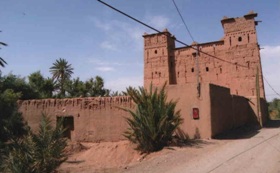 Kasbah Ait El Mekki, Skoura, Maroc.