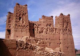 Tighremt n'Ideriren en Sidi Flah, cerca de Skoura, Marruecos.