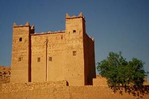 Tighremt n'Ou Rahma en Imiter, cerca de Tinghir, Marruecos.