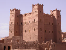 La kasba del caid Mimoun en Slilo, cerca de Boumalne Dades.