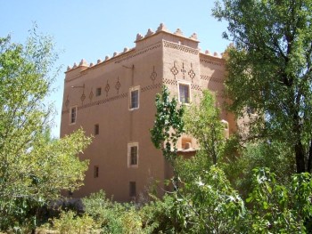 Casbah Ait Moussa, sud du Maroc.