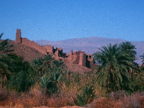 Alc&agrave;sser Ait Yala a la vall del Todra, Marroc.
