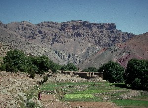 Valle de Tessaoute, Gran Atlas central, Marruecos.