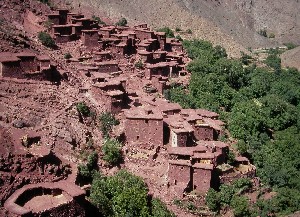Megdaz, Gran Atlas central, Marruecos.