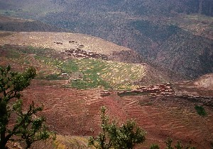 Plateau de Yagour, Gran Atlas Occidental, Marruecos.