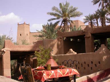 Restaurant of the Guesthouse El Khorbat