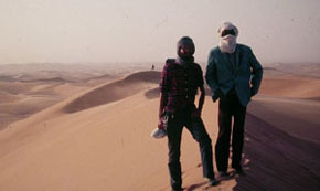 Roger Mim&oacute; al Gran Erg occidental.