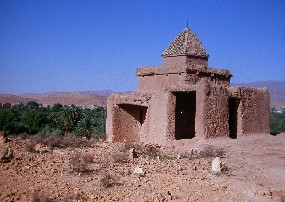 Marabut de Sidi El Haj a Haloul, vall del Todra, Marroc.