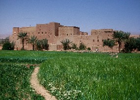 Alc&agrave;sser Ighrem Oujdid a Tinerhir, Marroc.