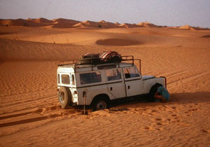 Cam&iacute; de Chinguetti a Ouadane, Maurit&agrave;nia.