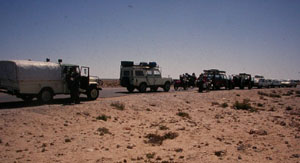 Convoi entre Dakhla i la frontera mauritana.