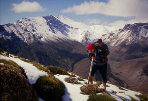Jebel Tarkaddiyt, Haut Atlas, Maroc.