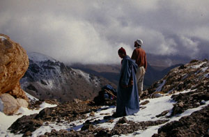 Tizi Ait Hamed, Haut Atlas, Maroc.
