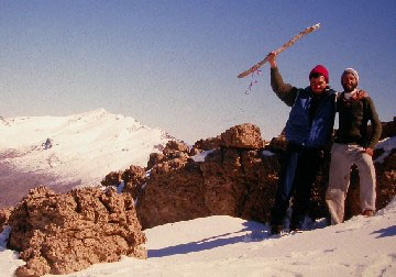 I’aki &Aacute;lvarez i Roger Mim&oacute; al Jebel Igoudamen, Maroc.