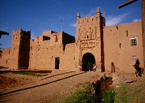 Alc&agrave;sser Taghzoute a la vall del Todra, Marroc.