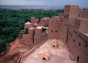 Alc&agrave;sser Tineghir a la vall del Todra, Marroc.