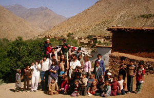 Imlil, al sud del Jebel Toubkal, Marroc.