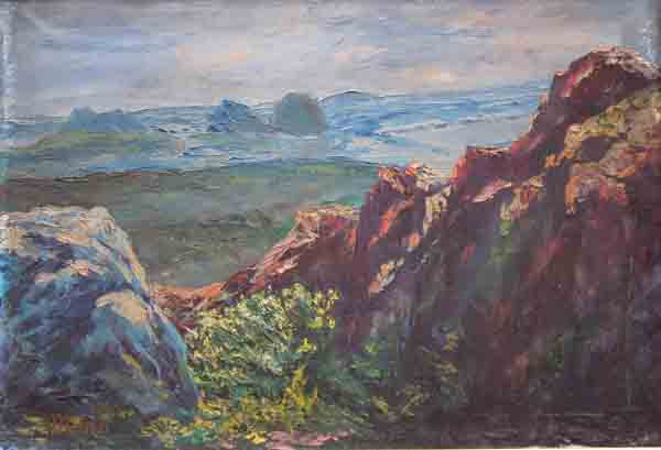 Pintura de Llu&iacute;s Mim&oacute; Espinalt