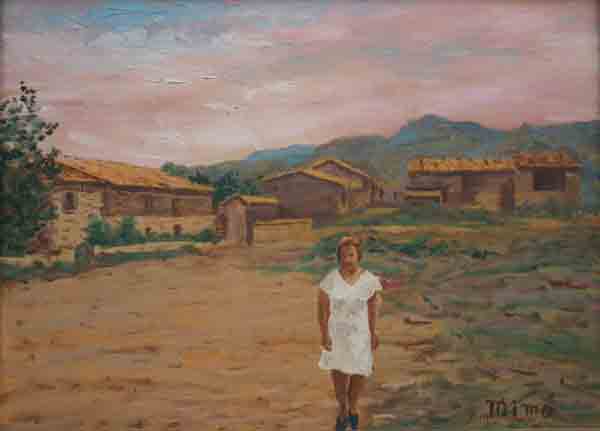 Pintura de Llu&iacute;s Mim&oacute; Espinalt