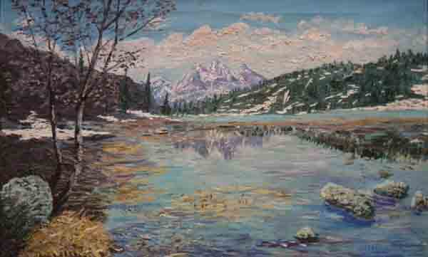 Pintura de Llu&iacute;s Mim&oacute; Espinalt