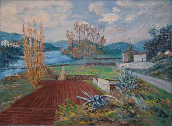 Pintura de Llu&iacute;s Mim&oacute; Espinalt