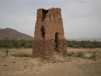 Tour de guet pr&egrave;s de Tamellalt