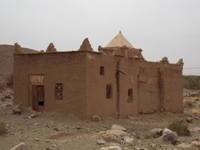 Marabout au cimeti&egrave;re de Timasla