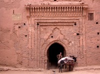 La kasbah du ca&iuml;d Abderrahmane &agrave; Tamnougalt