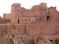 La kasbah ancienne du ca&iuml;d Ali &agrave; Aslim