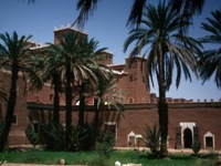 La kasbah nouvelle du ca&iuml;d Ali &agrave; Aslim