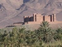 Tighremt n'ca&iuml;d Ali Taourirt, sur une colline pr�s de Tamnougalt