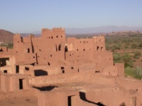 La kasbah du Glaoui &agrave; Talmesla