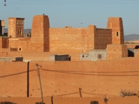 La kasbah du ca&iuml;d Jerrari &agrave; Talayint