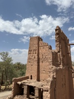 La kasbah du ca&iuml;d Abdellah &agrave; A&iuml;t Cha&iuml;r