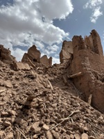 La kasbah du ca&iuml;d Abdellah &agrave; A&iuml;t Cha&iuml;r