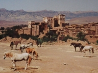 La kasbah du Glaoui &agrave; Imaounine
