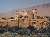 La kasbah du Glaoui &agrave; Imaounine
