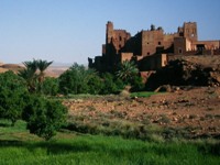 La kasbah du Glaoui &agrave; Tamdakht