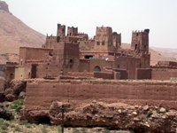 La kasbah du Glaoui &agrave; Tamdakht