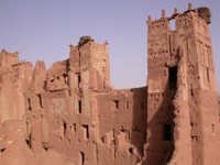 La kasbah du Glaoui &agrave; Tamdakht