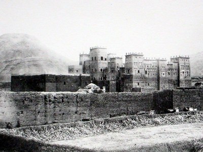 La kasbah du Glaoui &agrave; Tamdakht
