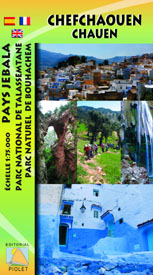 Mapa Piolet del Rif occidental.