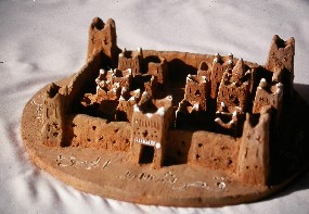 Alc&agrave;sser Achtad a la vall del Todra, Marroc.