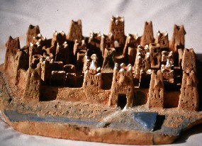 Alc&agrave;sser Ait Mohamed a la vall del Todra, Marroc.