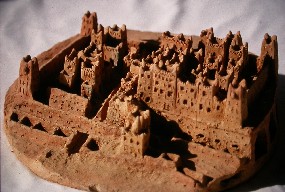 Alc&agrave;sser Asfalou a la vall del Todra, Marroc.