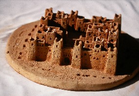 Alc&agrave;sser Bou Taghat a la vall del Todra, Marroc.