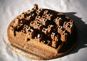 Alc&agrave;sser Tloult a la vall del Todra, Marroc.